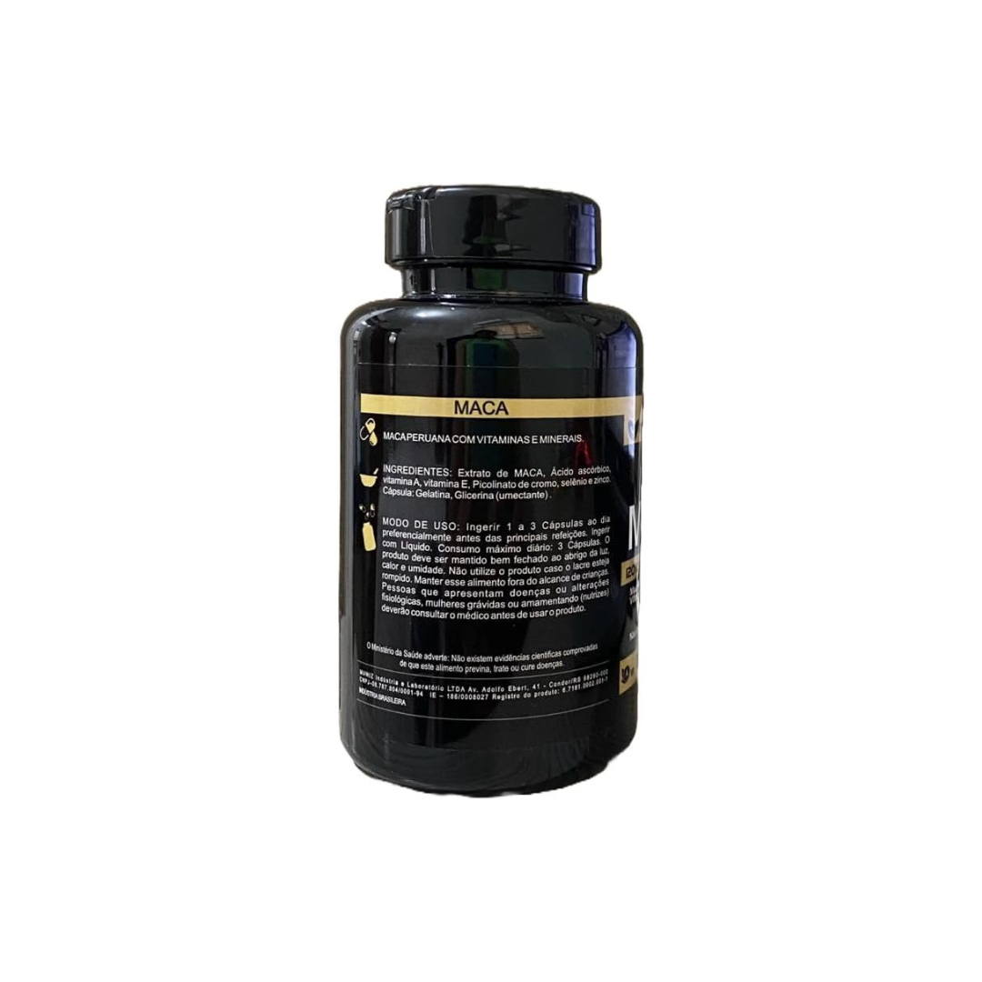 MACA PERUANA - 120 CÁPS | Frete grátis
