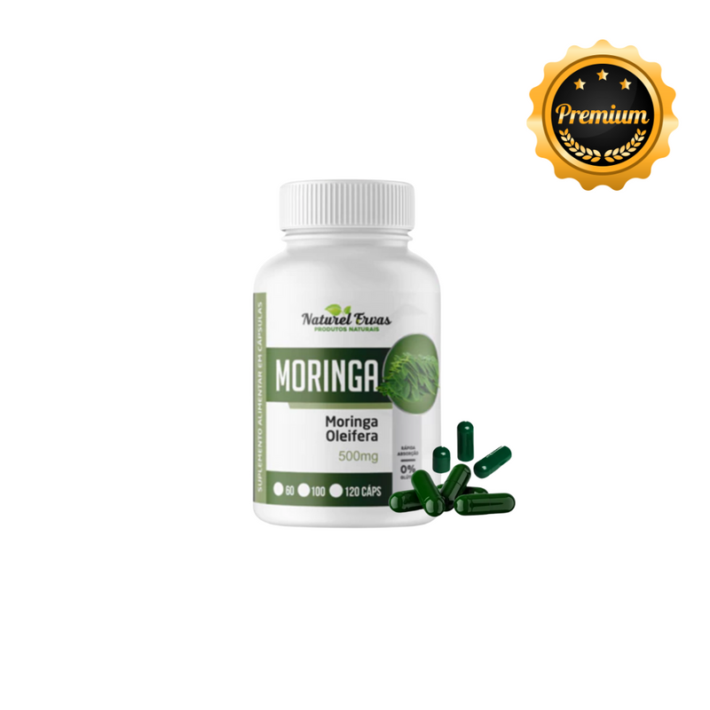 👑 Moringa PREMIUM 120 Cápsulas | Frete grátis