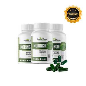 KIT 3 Moringa Oleifera 360 Cápsulas 500mg Natural Premium | Frete grátis